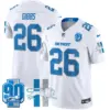 Mens Detroit Lions 1946 Throwback Vapor Limited Jersey Jahmyr Gibbs Jersey White