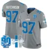 Mens Detroit Lions 1946 Throwback Vapor Limited Jersey Hutchinson Jersey Gray