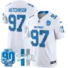 Mens Detroit Lions 1946 Throwback Vapor Limited Jersey Hutchinson Jersey White