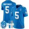 Mens Detroit Lions 1946 Throwback Vapor Limited Jersey David Montgomery Jersey Blue