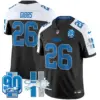 Mens Detroit Lions 1946 Throwback Vapor Limited Jersey Jahmyr Gibbs Jersey Black Alternate