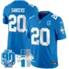 Mens Detroit Lions 1946 Throwback Vapor Limited Jersey Barry Sanders Jersey Blue