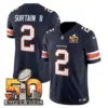 Mens Denver Broncos Super Bowl 50 Patch Vapor Limited Jersey Patrick Surtain II Jersey Navy