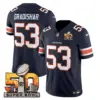 Mens Denver Broncos Super Bowl 50 Patch Vapor Limited Jersey Randy Gradishar Jersey Navy