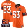 Mens Denver Broncos 3X Patch Colorado Flag Vapor Limited Jersey Randy Gradishar Jersey Orange