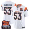 Mens Denver Broncos 3 Time Champions Patch Vapor Limited Jersey Randy Gradishar Jersey White