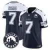 Mens Dallas Cowboys Dallas City Patch Vapor Limited Jersey Trevon Diggs Jersey Alternate
