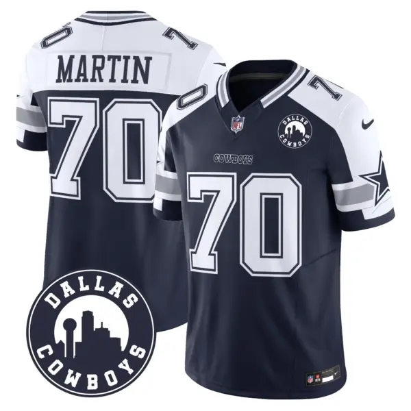 Mens Dallas Cowboys Dallas City Patch Vapor Limited Jersey Zack Martin Jersey Alternate