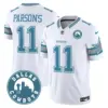 Mens Dallas Cowboys Dallas City Patch Vapor Limited Jersey Micah Parsons Jersey Heritage