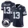 Mens Dallas Cowboys Dallas City Patch Vapor Limited Jersey Michael Gallup Jersey Navy