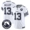 Mens Dallas Cowboys Dallas City Patch Vapor Limited Jersey Michael Gallup Jersey White