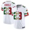 Mens Dallas Cowboys Mexico Vapor Limited Jersey V3 Rico Dowdle Jersey White