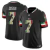 Mens Dallas Cowboys Mexico Vapor Limited Jersey V3 Trevon Diggs Jersey Black