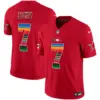 Mens Dallas Cowboys Mexico Vapor Limited Jersey V2 Trevon Diggs Jersey Red