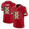 Mens Dallas Cowboys Mexico Vapor Limited Jersey V3 Ceedee Lamb Jersey Red