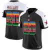 Mens Dallas Cowboys Mexico Vapor Limited Jersey V2 Tony Pollard Jersey Alternate