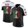 Mens Dallas Cowboys Mexico Vapor Limited Jersey V3 Cooper Rush Jersey Alternate
