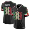 Mens Dallas Cowboys Mexico Vapor Limited Jersey V3 Ceedee Lamb Jersey Black
