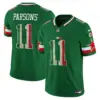 Mens Dallas Cowboys Mexico Vapor Limited Jersey V3 Micah Parsons Jersey Green