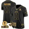 Mens Dallas Cowboys Est 1960 We Dem Boyz Patch Gold Vapor Limited Jersey V2 Micah Parsons Jersey Black Gold