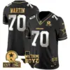 Mens Dallas Cowboys Est 1960 We Dem Boyz Patch Gold Vapor Limited Jersey V2 Zack Martin Jersey Black Limited