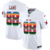 Mens Dallas Cowboys Mexico Vapor Limited Jersey V2 Ceedee Lamb Jersey White