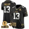 Mens Dallas Cowboys Est 1960 We Dem Boyz Patch Gold Vapor Limited Jersey V2 Michael Gallup Jersey Black Limited