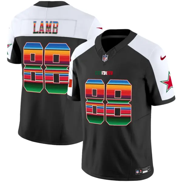 Mens Dallas Cowboys Mexico Vapor Limited Jersey V2 Ceedee Lamb Jersey Alternate