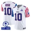 Mens Dallas Cowboys American Style Vapor Limited Jersey Cooper Rush Jersey White