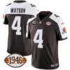 Mens Cleveland Browns 1946 75Th Anniversary Patch Jersey Deshaun Watson Jersey Alternate