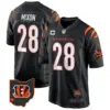 Mens Cincinnati Bengals 2024 Game Jersey Joe Mixon Jersey Black