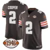 Mens Cleveland Browns 1946 75Th Anniversary Patch Jersey Amari Cooper Jersey Brown