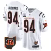 Mens Cincinnati Bengals 2024 Game Jersey Sam Hubbard Jersey White