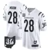Mens Cincinnati Bengals 2024 Game Jersey Joe Mixon Jersey White Limited