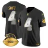 Mens Chicago Bears Throwback Gold Vapor Limited Jersey D’andre Swift Jersey Black Limited