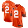 Mens Chicago Bears Throwback Game Jersey DJ More Jersey Orange