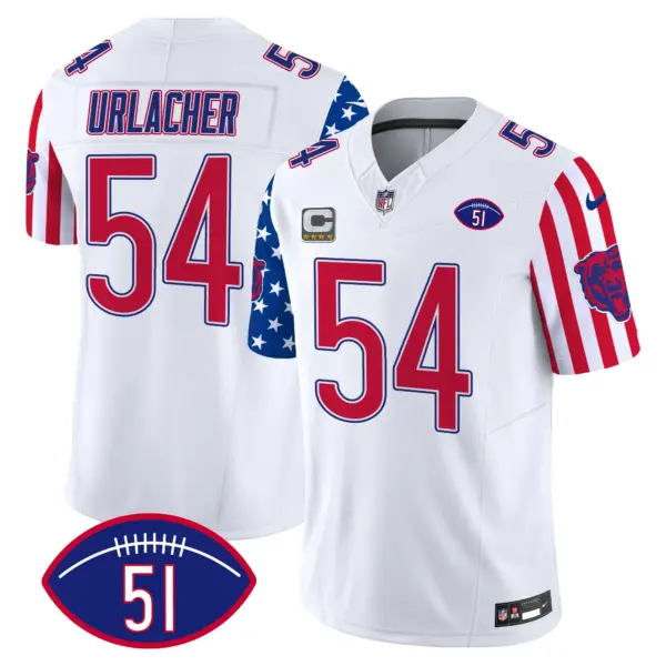 Mens Chicago Bears American Style Vapor Limited Jersey Brian Urlacher Jersey White
