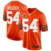 Mens Chicago Bears Throwback Game Jersey Brian Urlacher Jersey Orange