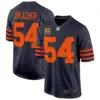 Mens Chicago Bears Throwback Game Jersey Brian Urlacher Jersey Navy