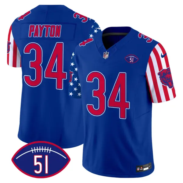 Mens Chicago Bears American Style Vapor Limited Jersey Walter Payton Jersey Royal