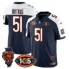 Mens Chicago Bears 1920 2025 The Chicago Bears Vapor Limited Jersey Dick Butkus Jersey Navy Alternate