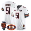 Mens Chicago Bears 1920 2025 The Chicago Bears Vapor Limited Jersey Dick Butkus Jersey White