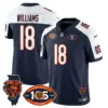 Mens Chicago Bears 1920 2025 The Chicago Bears Vapor Limited Jersey Caleb Williams Jersey Navy Alternate