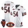 Mens Chicago Bears 1920 2025 The Chicago Bears Vapor Limited Jersey Brain Urlacher Jersey White