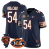 Mens Chicago Bears 1920 2025 The Chicago Bears Vapor Limited Jersey Brain Urlacher Jersey Navy
