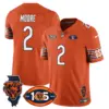 Mens Chicago Bears 1920 2025 The Chicago Bears Vapor Limited Jersey DJ Moore Jersey Orange