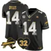 Mens Buffalo Bills OJ Simpson Patch Gold Vapor Limited Jersey Stefon Diggs Jersey Black Limited