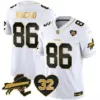 Mens Buffalo Bills OJ Simpson Patch Gold Vapor Limited Jersey Dalton Kincaid Jersey White Gold ‘
