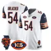 Mens Chicago Bears 1920 2025 The Chicago Bears Vapor Limited Jersey Brain Urlacher Jersey Navy Sleeves