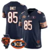 Mens Chicago Bears 1920 2025 The Chicago Bears Vapor Limited Jersey Cole Kmet Jersey Navy